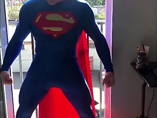 Zentai Super Man traje de spandex