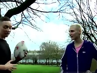 Short low quality gay blowjobs Rugby Boy Gets Double Teamed